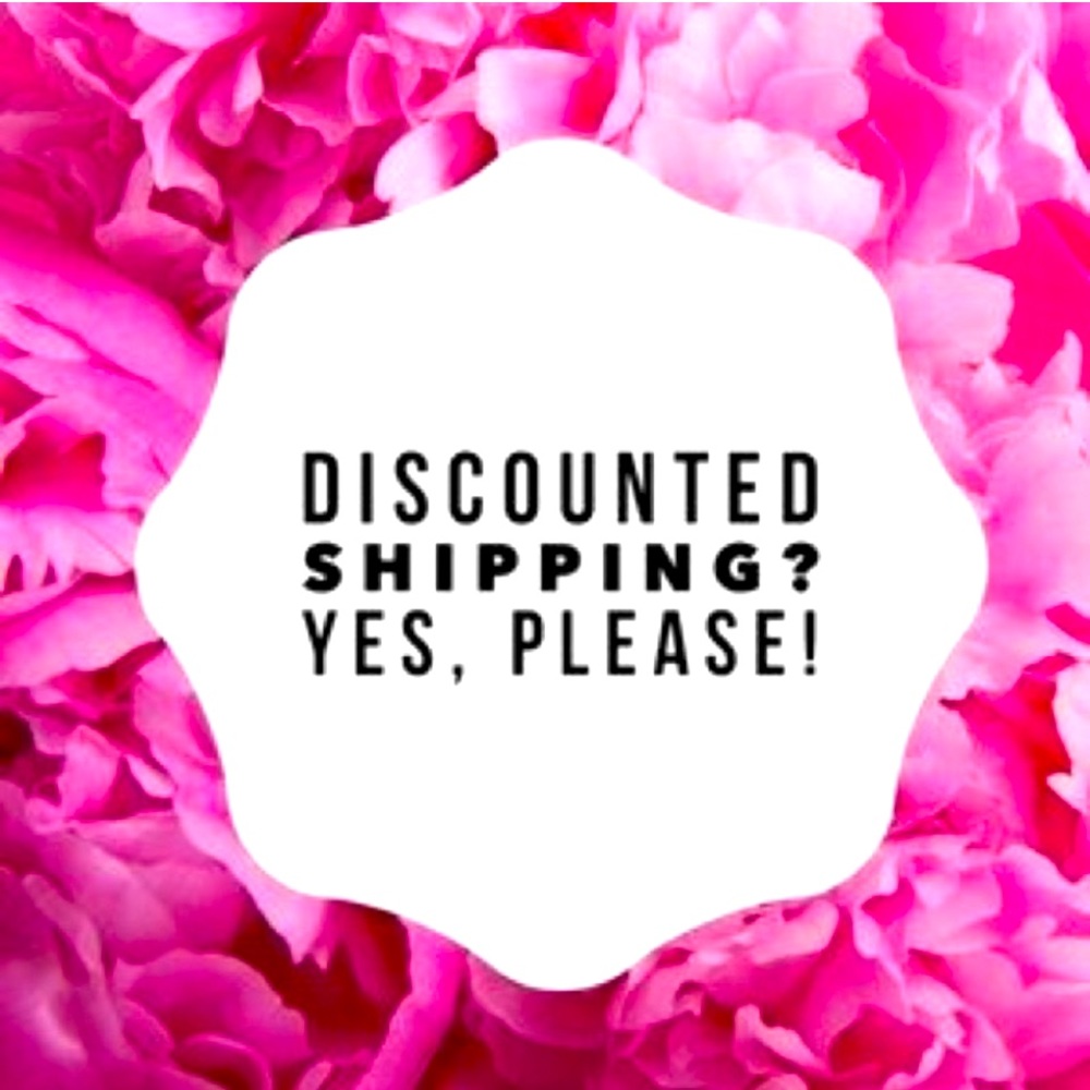 DISCOUNTED SHIPPING ON ENTIRE CLOSET!